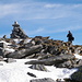 Marmontana, cima E (2309 m), con i due uomini di vetta