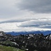Föhnstimmung über der südlichen Alpsteinkette und den Vorarlberger Alpen.