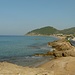 Strand bei Santa Maria di Castellabate, weiter nördlich wird es sandiger