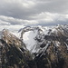 Aussicht vom Leiterenstollen in die östlichen Sihltaler Alpen
