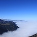 Nebelmeer mit dem Alpstein im Hintergrund
