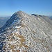 Der langgstreckte Gipfel der Vogelkarspitze ist erreicht.