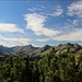 Blick nach Westen zu den Kitzbüheler Alpen