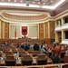 interno del parlamento di Tirana