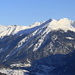 Panorama über dem Albulatal: 2. von li Älplihorn, dann Muchetta und Büelenhorn