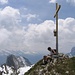 Gipfelfoto Mutschen 2122m mit Adi.