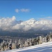 genialer Blick auf Innsbruck zu Füßen der Karwendelkette