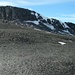 Der Gipfelfelsen vom Ruchi (3107m) von Osten, man erreicht ihn am einfachsten über den steilen Firn.