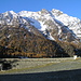 la diga sul Bacino Alpe di Cavalli