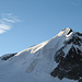 drei Seilschaften im Schlußanstieg zum Col de la Tête Blanche (unten links am Fuß des Berges)