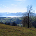 Traumhafte Aussicht auf Sihlsee und Innerschweizer Alpen 