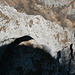 der riesige Felsbogen des Monte Forato