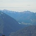 Die Ammergauer Alpen mit der Hochplatte und der Klammspitze
