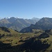 fantastisches Panorama - vom Turne bis zur erst eben bestiegenen Chumigalm reichend