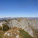 Blick über den nördlicheren Gipfel ins Gantrisch-Gebiet