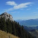 Das Gipfelkreuz auf der Käserwand, Zahmer und Wilder Kaiser