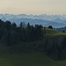 schöner Ausblick vom Uri Rotstock bis zu den Berneroberländern
