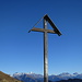 An der Alp Ladils: Erster Blick ins Rätikon