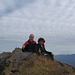 Glogger: Bruno und Hampi auf dem östlichen Gipfel