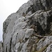Aufstieg auf das Matthorn, teilweise gesichert mit Seile.