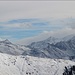 Blick zu den Hohen Tauern und den Zillertaler Alpen