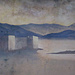 Un dipinto raffigurante i Castelli di Cannero.