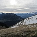 Blick kurz vor der Tällispitze ins Montafon Richtung Silvretta