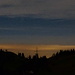St. Gallen Winkeln und Gossau leuchten so stark, dass es von den Wolken reflektiert wird.