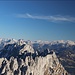 grandioser Ausblick vom Ellmauer Halt nach Osten zu den Berchtesgadener Alpen