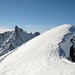 Gipfelwechte des Pizzo Pesciora 3120m, im Hintergrund Pizzo Rotondo 3192m