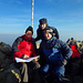 Ein Lächeln auf dem Gipfel des Mount Meru. Aber es war viel kälter als es hier aussieht!