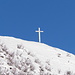 La croce sulla cima NE del Gambarogno
