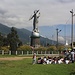 Der El Panecillo (3016m) ist als Ausflugsziel nicht nur bei ausländischen Touristen sondern wird auch oft von ecuadorianischen Schulklassen besucht. 