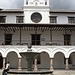 Quito (2850m): Am Plaza de la Independencia im Innenhof von El Palacio Arzobispal est. Das Gebäude wurde von den Spanier erbaut.