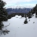 <b>Dall'Alpe d'Arbino salgo, con percorso libero, zigzagando fra gli abeti stracolmi di neve.</b>