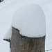 Mann mit (Schnee-)Hut