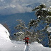 Rückweg in der Sonne