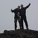 Gipfelfoto mit Oli auf dem Pasachoa Norte (~4170m). Leider glaubten wir in dem Moment auf dem 4199m hohen Hautgipfel zu stehen!