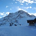 Kitzbüheler Horn und die Harschbichlhütte - am Ziel und jetzt eine Würstelsuppe mit Bier