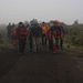 In dickem Nebel machten wir uns auf den Weg zum Corazón. Die erste Teilstrecke führt über einen breiten Lehmweg bis über 4000m.