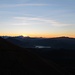 Soleil levant depuis le Monte Lema