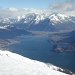 veduta del lago di Como,il ramo verso Colico e il pian di Spagna