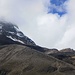 Schon wärend des Abstiegs verhüllten Wolken den Illiniza Sur (5263m).