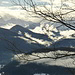 Winterlich feuchte Stimmung Richtung Karwendel.