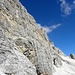 Unter dem Fuß der Felsabbrüche nach Norden es geht zur Forcella Val d'Arcia,2476m.