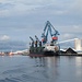 Le port marchand de Luleå