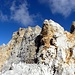 Wunderschönen Pelmo-Westwand, aber wohin ist der Gipfel?