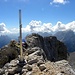 Eins, Monte Pelmo,3168m, zwei, Cima Nord di San Sebastiano,2488M-rechts den Gipfelkreuz und Civetta,3220m, rechts des GK.Wird es möglich sein?