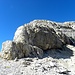 Zuruck in der Sattel(2990m) zwischen Spalla Sud und Monte Pelmo.