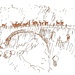 <b>Il Ponte Busgnone in un disegno di Emilio Rissone.</b>